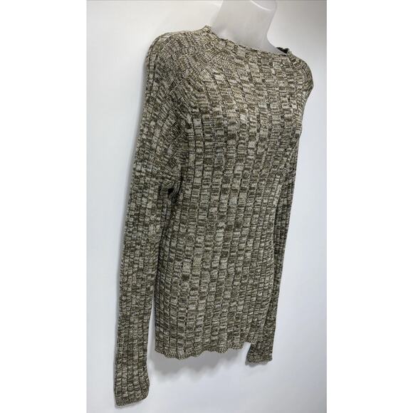 Sag Harbor Sport Green Sweater - Size XL Long Sleeve Marled - Picture 3 of 6